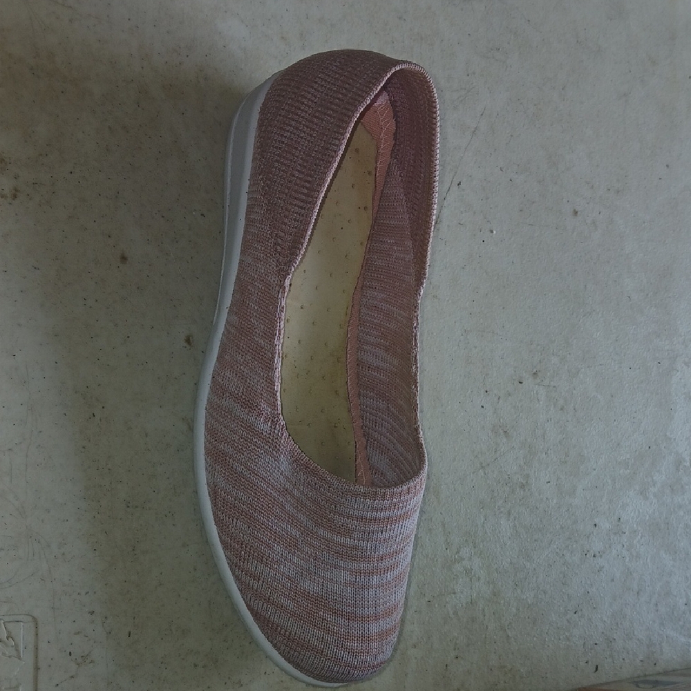 Women's Pink Slip-On Shoe